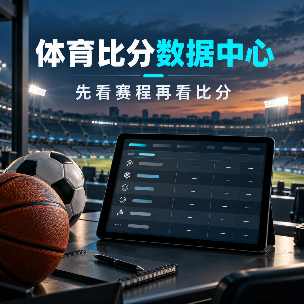 体育比分数据中心 比分数据看板、赛程提醒与手机端阅读 原创配图