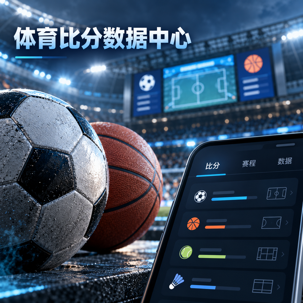 体育比分数据中心 比分数据看板、赛程提醒与手机端阅读 原创配图