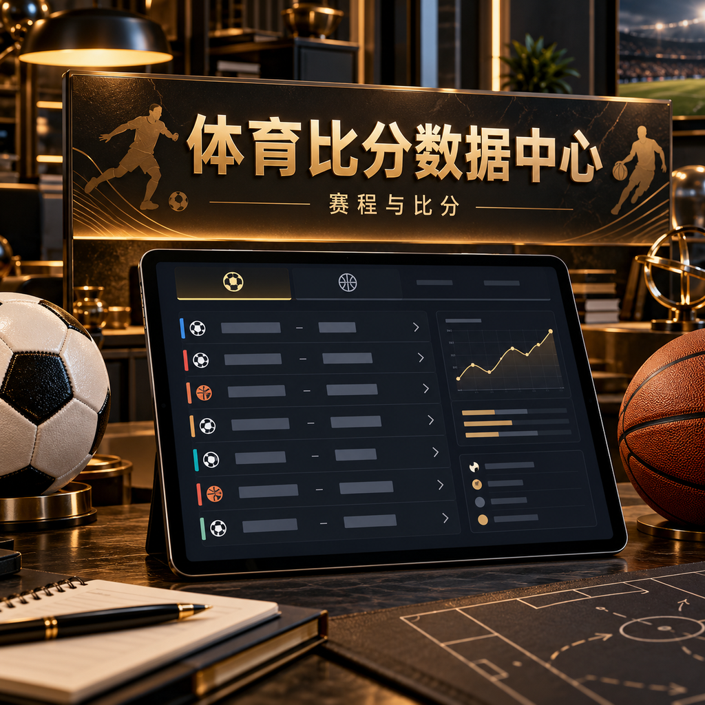 体育比分数据中心 比分数据看板、赛程提醒与手机端阅读 原创配图